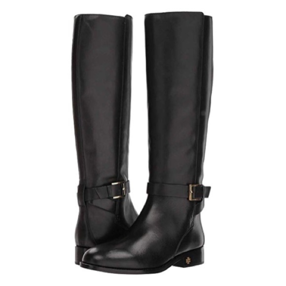Tory Burch Shoes - Tory Burch Brooke Tall Black Boot NIB 8.5